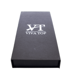 Pudełko na nożyczki 1 poz. na magnes kolor czarny LOGO Tahe "6" Classic