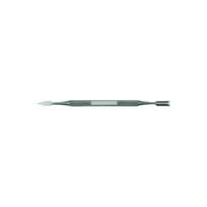 Podważacz dwustronny z grotem i odpychaczem stal nierdzewna