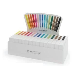 pęsety KIEPE K-TWEEZERS (15 szt.) różne kolory  DISPLAY