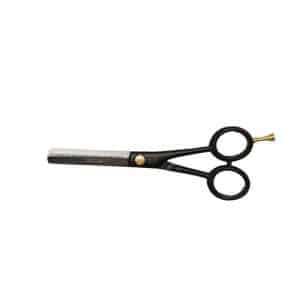 Degażówki fryzjerskie QUEEN BL LINE jednostronne BLACK 5,5' TRIKO LEADER