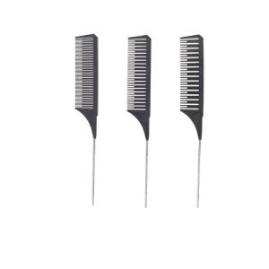 Zestaw grzebieni do BALAYAGE 3 szt z metalowym szpikulcem