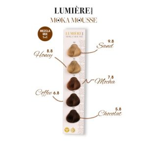 LUMIERE EXPRESS - Farba do włosów Nr.5.8  (MOKA MOUSSE) Chocolat 100 ml