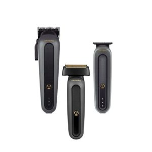 Zestaw GRAPHITE NEW YORK - Maszynka fryzjerska bezprzewodowa BROOKLYN + Trymer BROONX + Golarka QUEENS