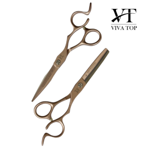 Zestaw VIVA TOP DRAGONFLY Nożyczki 6"+ Degażówki 6"+ Etui black 2 poz.