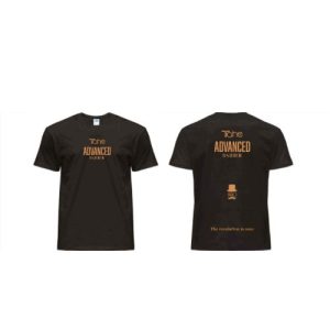 Koszulka męska TAHE Advanced Barber BLACK size. M