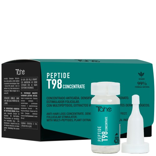 PEPTIDE T98 PROGRAM PROFESIONAL Profesjonalny program przeciw wypadaniu: Koncentrat 6x10 ml + Szampon Peptydowy T98 300 ml - obrazek 2