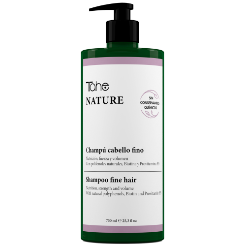 NATURE - FINE HAIR - Szampon do włosów cienkich bez siarczanów 750 ml