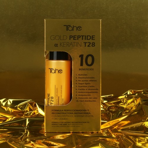 GOLD PEPTIDE - SERUM T28 - Serum multipeptydowe do włosów zniszczonych 100 ml - obrazek 5