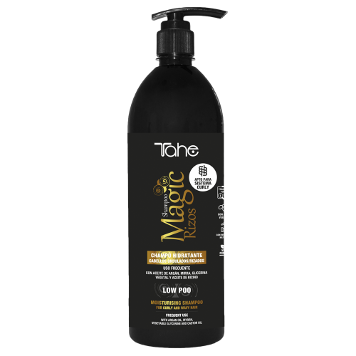 MAGIC RIZOS - LOW POO Szampon nawilżający do pielęgnacji włosów kręconych częste mycie 1000 ml