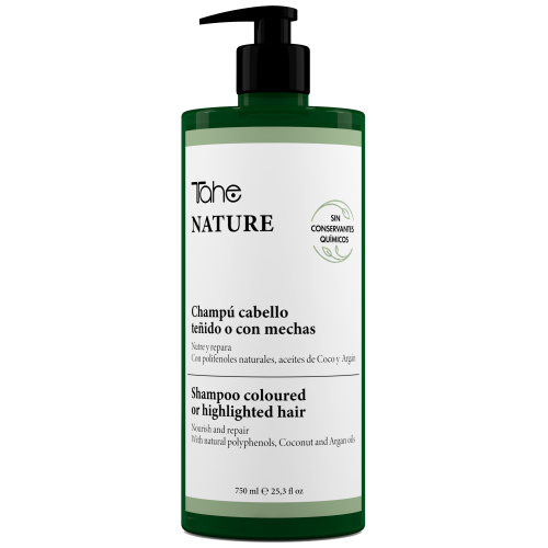 NATURE - COLOURED HAIR - Szampon z polifenolami do włosów farbowanych 750 ml
