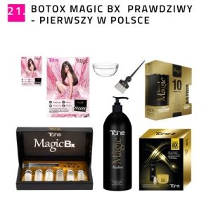 ZESTAW STARTOWY BOTOX MAGIC  (z ulotkami, plakatem, miseczką i pędzelkiem)