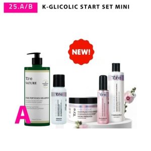 TRWAŁE PROSTOWANIE KWASOWE K-GLICOLIC Zestaw Startowy Set Mini z  ALISADOR Żel prostujący K-Glicolic 100 ml