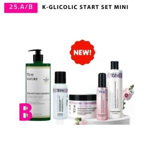 TRWAŁE PROSTOWANIE KWASOWE K-GLICOLIC Zestaw Startowy Set Mini z  ALISADOR Żel prostujący K-Glicolic VIOLET 100 ml